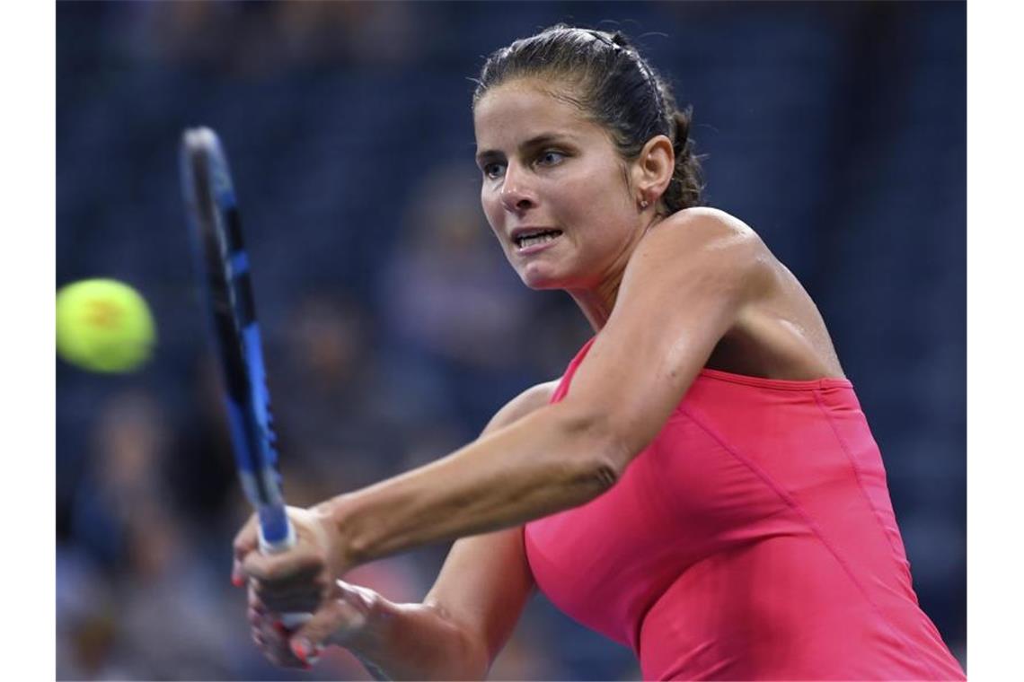 Julia Görges ist beim Turnier in Peking bereits in der ersten Runde ausgeschieden. Foto: Sarah Stier/AP