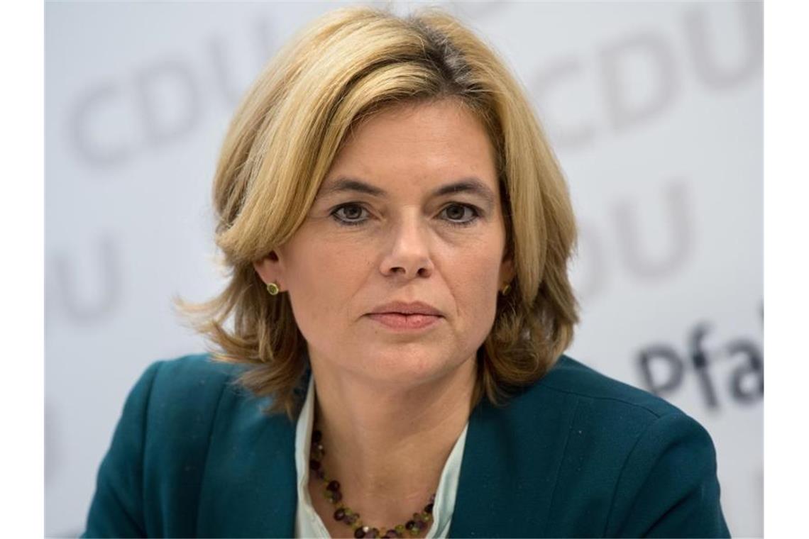 Klöckner: Lebensmittel wertschätzen Julia Klöckner (CDU) erinnert an den Wert von Lebensmitteln. Foto: picture alliance / Fabian Sommer/dpa/Archivbild