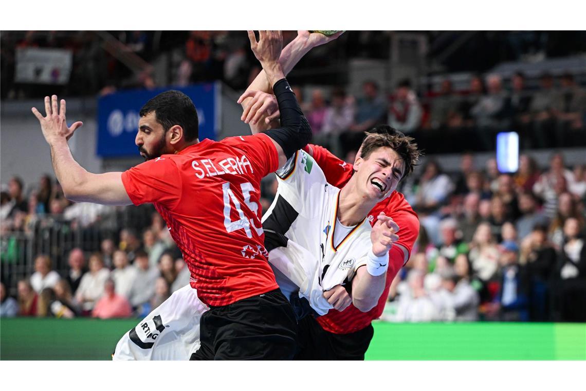 Julian Köster fand in der zweiten Halbzeit selten Lücken in der ägyptischen Abwehr.