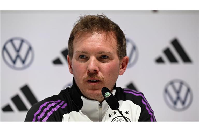 Julian Nagelsmann bei der Verkündung des DFB-Kaders. (Archivbild)