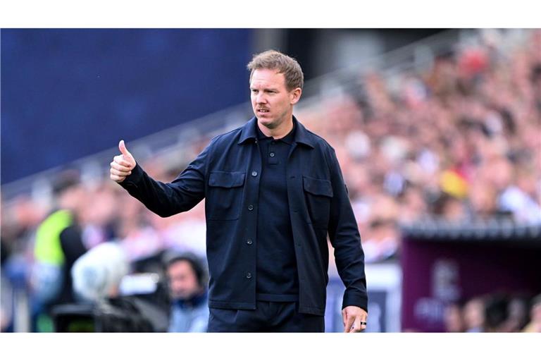 Julian Nagelsmann hofft auf einen Platz im besten Topf bei der WM-Auslosung.