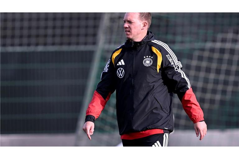 Julian Nagelsmann muss nach Kimmichs Verletzung umbauen.