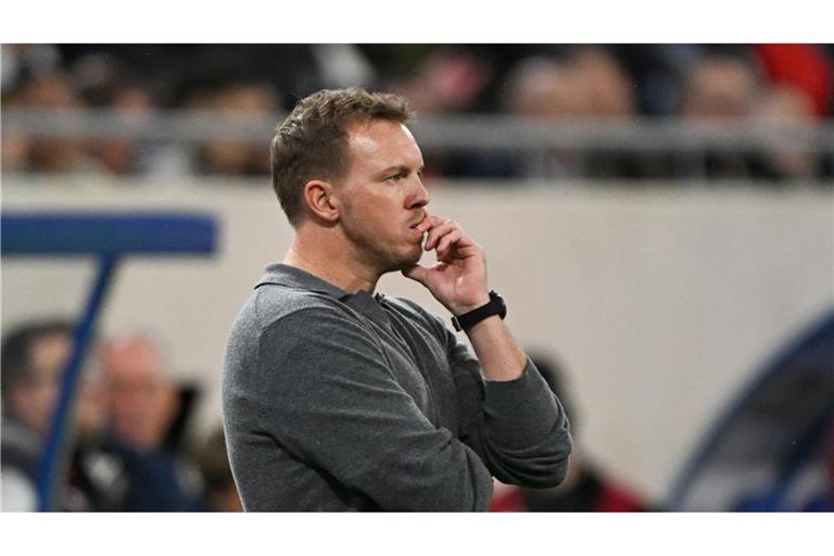 Julian Nagelsmann muss noch um die direkte WM-Teilnahme bangen.