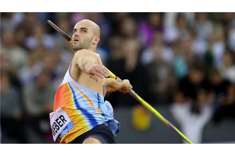 Julian Weber warf gleich zweimal über die magische 90-Meter-Marke.