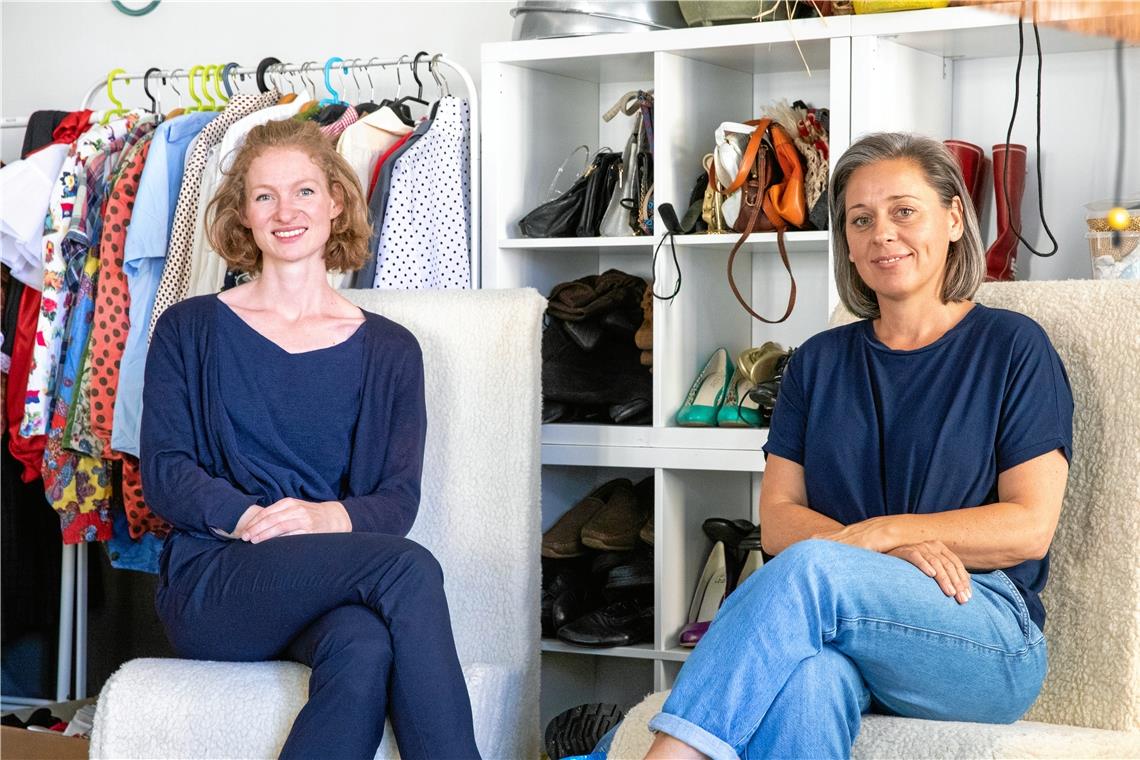 „Alle haben große Lust, dabei zu sein“ Juliane Putzmann (links) und Jasmin Meindl sind die Initiatorinnen des Ersten Backnanger Kultursommers. Foto: A. Becher