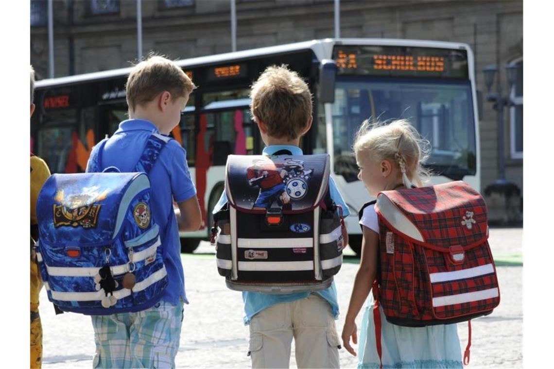 Junge Schülerinnen und Schüler. Foto: Franziska Kraufmann/Archivbild