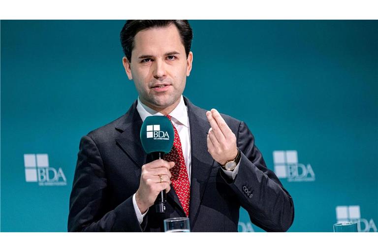 Junge-Union-Chef Johannes Winkel will nicht nachgeben.