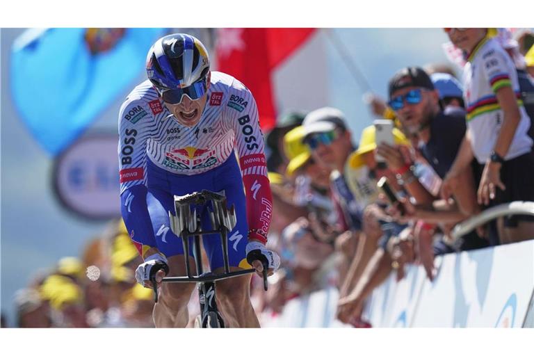 Jungstar Florian Lipowitz glänzt bei der Tour de France.