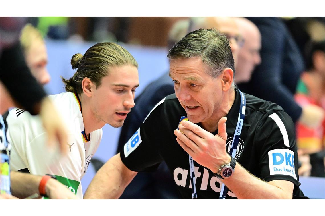 Juri Knorr reifte unter Alfred Gislason zum Weltklasse-Spielmacher. (Archivbild)