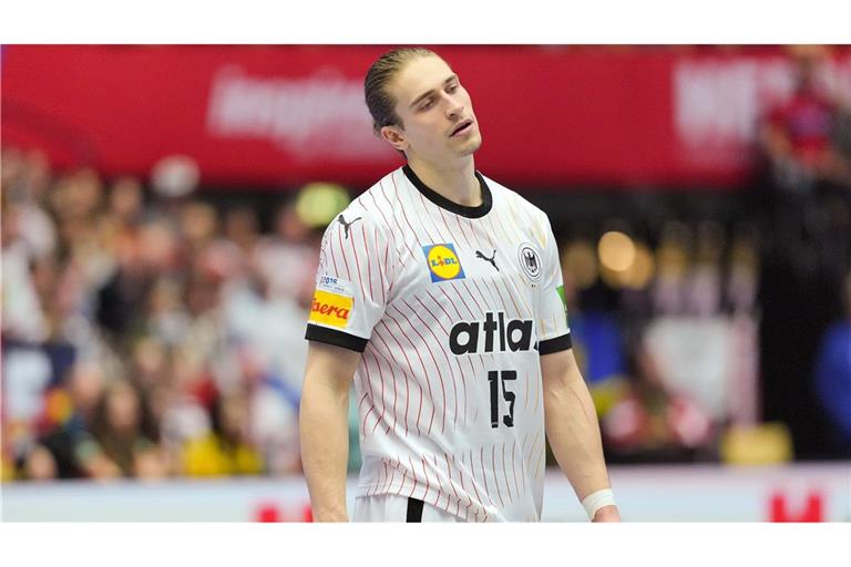 Juri Knorr verpasst das abschließende Gruppenspiel gegen Tunesien.