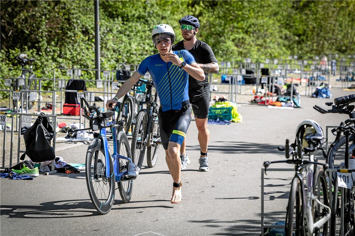 Jurij Mildner 15. City Triathlon in Backnang am 26.4.2026