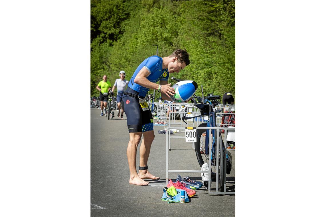 Jurij Mildner 15. City Triathlon in Backnang am 26.4.2026