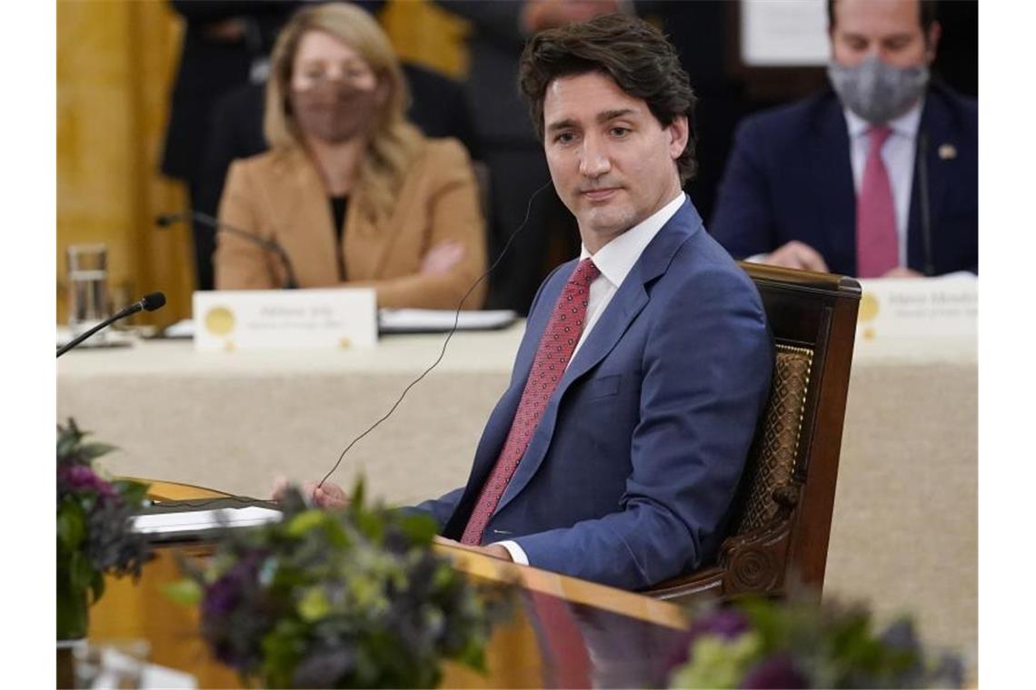 Justin Trudeau, Premierminister von Kanada, hat den Kanadiern eine Aussöhnung mit der indigenen Bevölkerung versprochen. Foto: Susan Walsh/AP/dpa