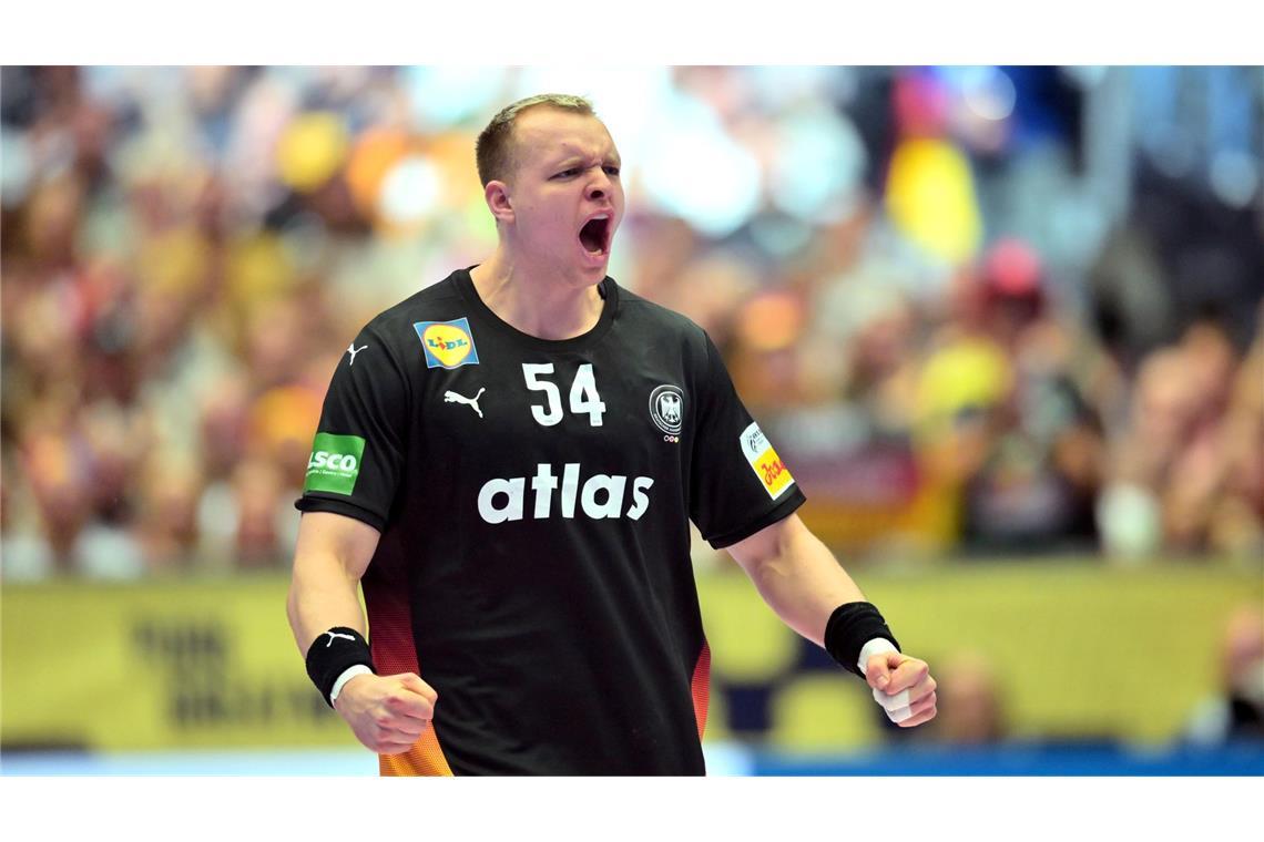 Justus Fischer zeigte gegen Spanien eine herausragende Leistung.