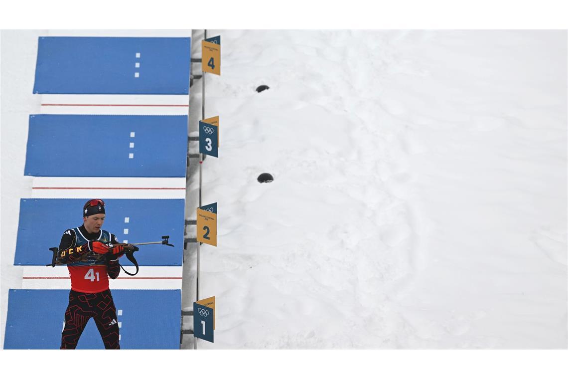 Schieß-Desaster für Strelow und Horn - Biathleten chancenlos