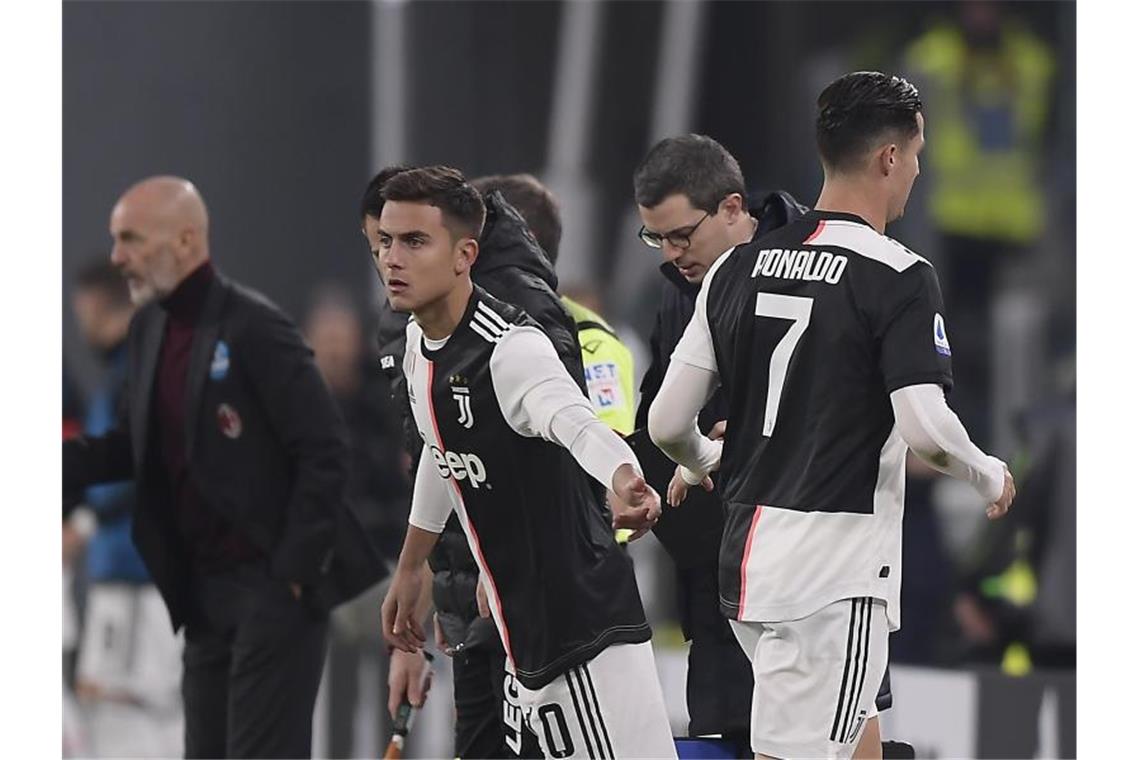 „Eine Furie“: Ronaldo sauer über Auswechslung Juves Superstar Cristiano Ronaldo (r) verstand seine Auswechslung nicht. Foto: Fabio Ferrari/Lapresse/Lapresse via ZUMA Press/dpa