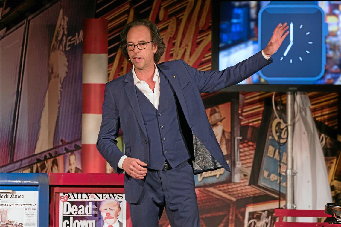 Kabarettist Christoph Sonntag tritt am 15.März in Murrhardt auf. Archivfoto: Edgar Layher