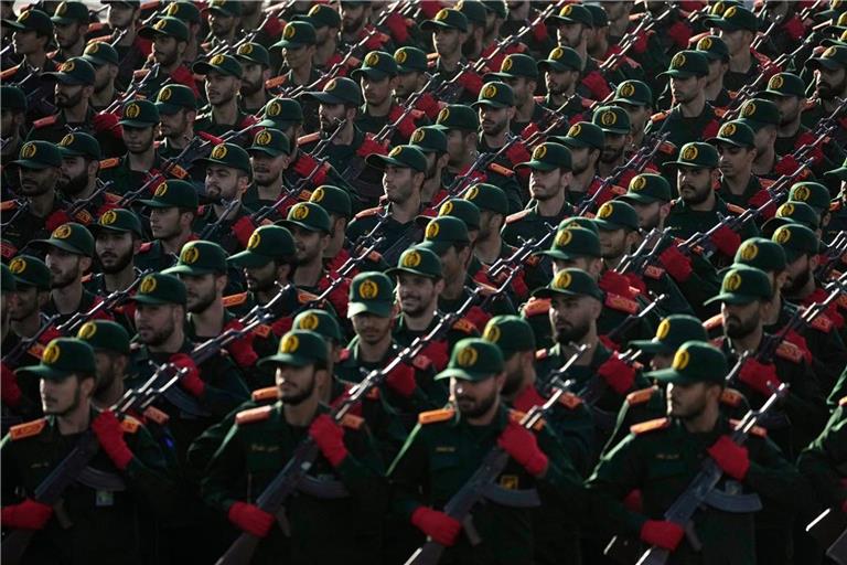 Kadetten der iranischen Revolutionsgarden (Archivbild)