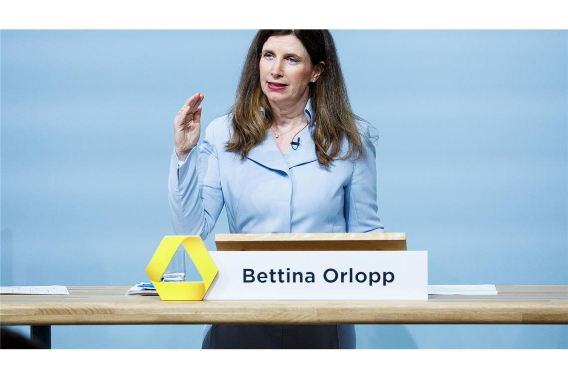 Kämpft für die Eigenständigkeit der Commerzbank: Vorstandschefin Bettina Orlopp. (Archivbild)