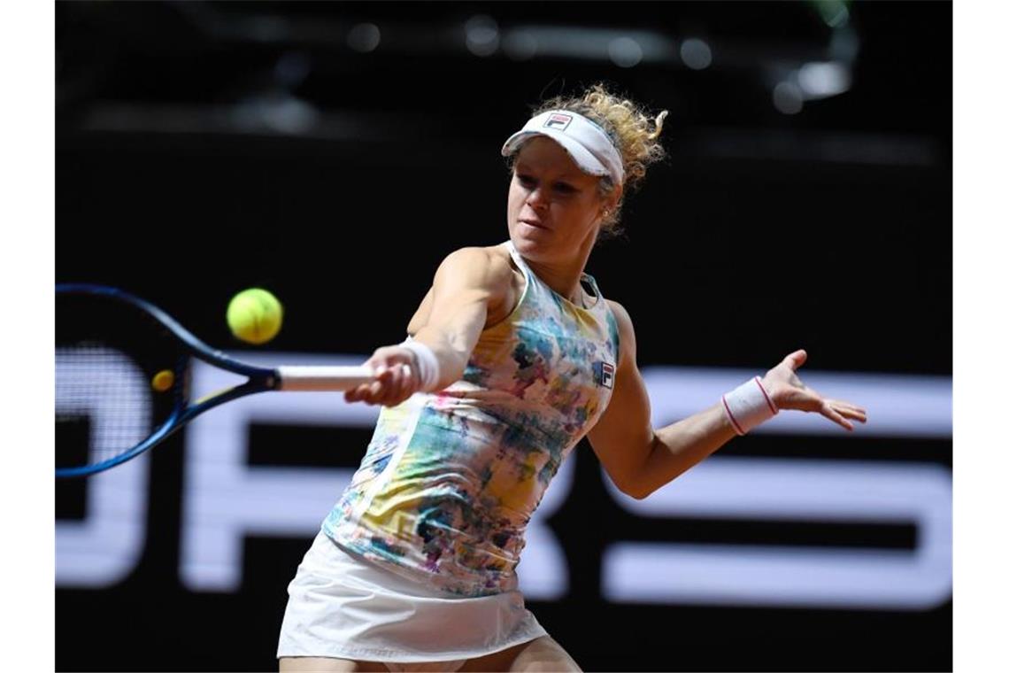 Problemloser Auftakt für Kerber in Bad Homburg Kämpfte sich in Bad Homburg ins Achtelfinale: Laura Siegemund. Foto: Thomas Kienzle/AFP/Pool/dpa