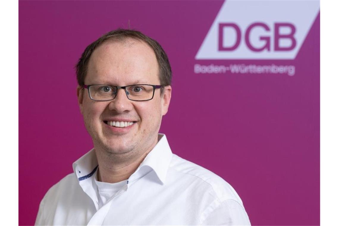 Neuer DGB-Chef Burmeister kündigt Gerechtigkeitsoffensive an Kai Burmeister vom Deutschen Gewerkschaftsbund Baden-Württemberg. Foto: Bernd Weißbrod/dpa/Archivbild