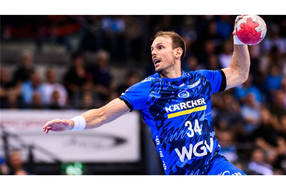 TVB Stuttgart zieht ins DHB-Pokal-Achtelfinale ein Kai Häfner warf die meisten Tore für den TVB in Emsdetten.