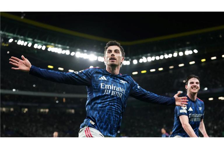 Kai Havertz traf zum späten 1:0-Sieg des FC Arsenal bei Sporting in Lissabon.