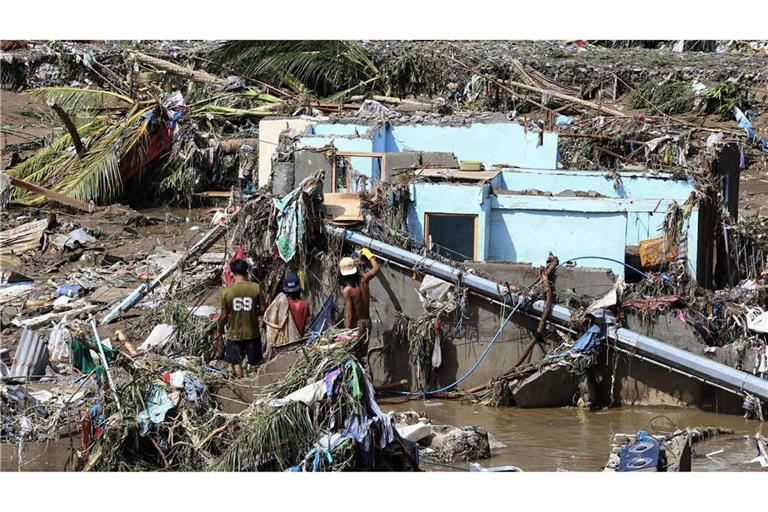 "Kalmaegi" hatte mit Starkregen und heftigem Wind gewütet.