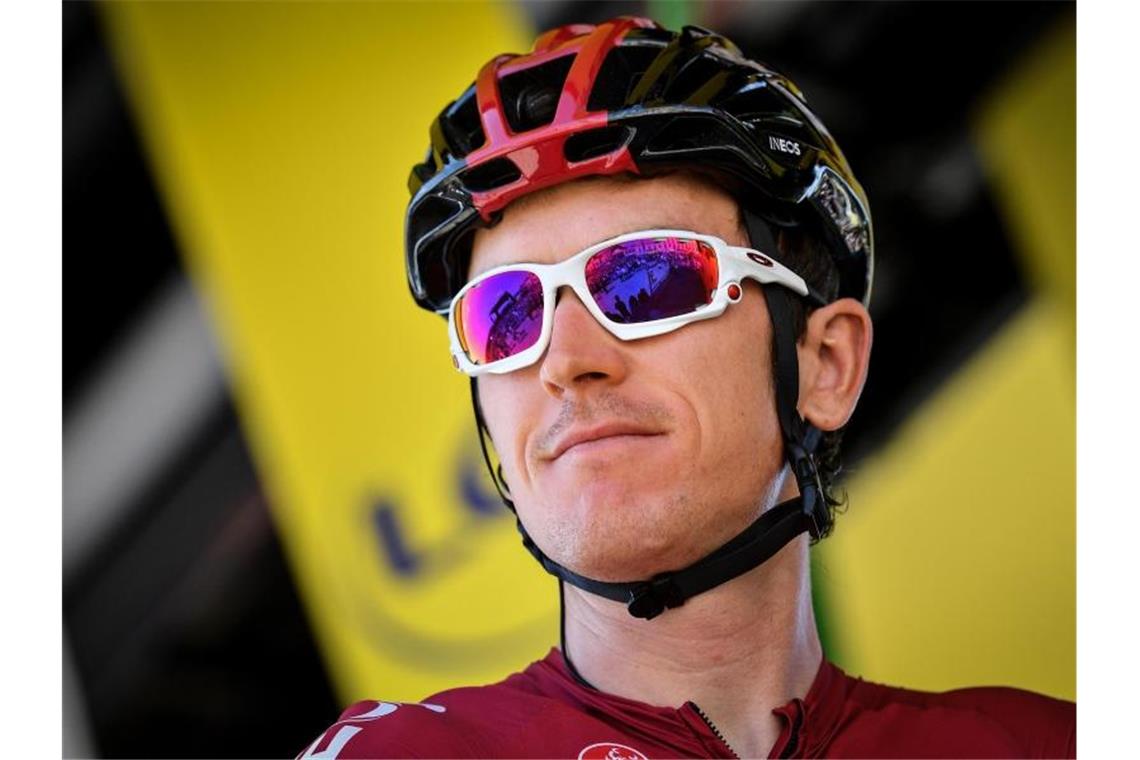 Erste Tour-Woche: Alaphilippe oben - Deutsche sieglos Kam rechtzeitig zum Tour-Start in Form: Titelverteidiger Geraint Thomas. Foto: David Stockman/BELGA
