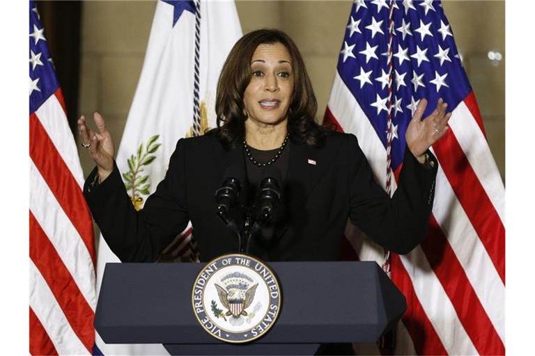 Kamala Harris wird bei der Münchner Sicherheitskonferenz Mitte Februar erwartet. Foto: Jay Laprete/ AP/dpa