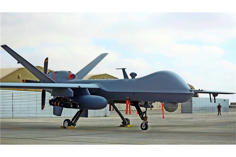 Kampfdrohnen wie das US-amerikanische Gerät vom Typ MQ-9 entscheiden inzwischen Kriege. Die Entwicklung in Europa hängt auch in diesem Bereich hinterher.