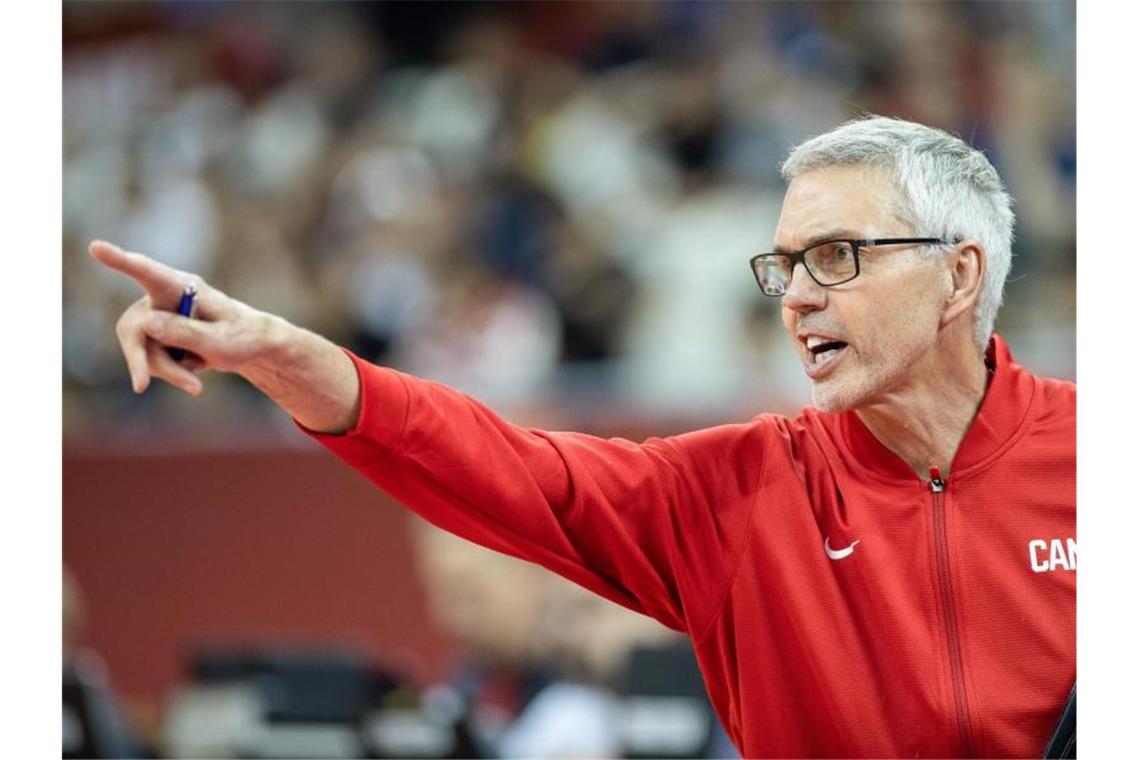 Frankfurts Herbert schwärmt vor WM-Duell von Rödl Kanadas Co-Trainer: Gordon Herbert. Foto: Swen Pförtner