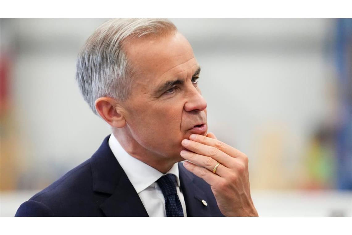 Kanadas Premierminister Mark Carney kündigt Gegenzölle ab dem 8. September an (Archivbild).