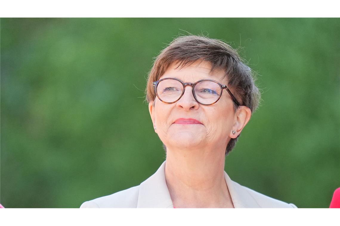 Esken gibt SPD-Vorsitz auf - keine erneute Kandidatur Kandidiert nicht wieder für den SPD-Vorsitz: Saskia Esken