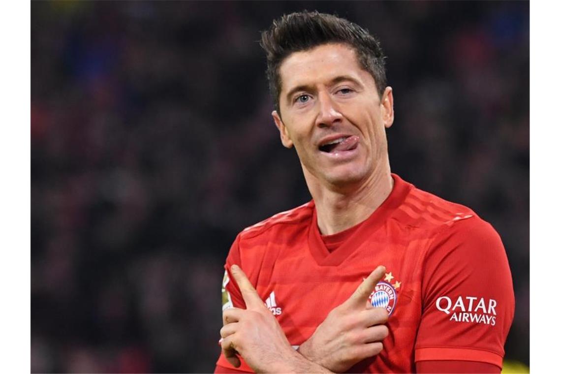 Lewandowski „absolut im Soll“ - FC Bayern „heiß“ auf Hertha Kann gegen Hertha BSC auflaufen: Bayern-Star Robert Lewandowski. Foto: Sven Hoppe/dpa