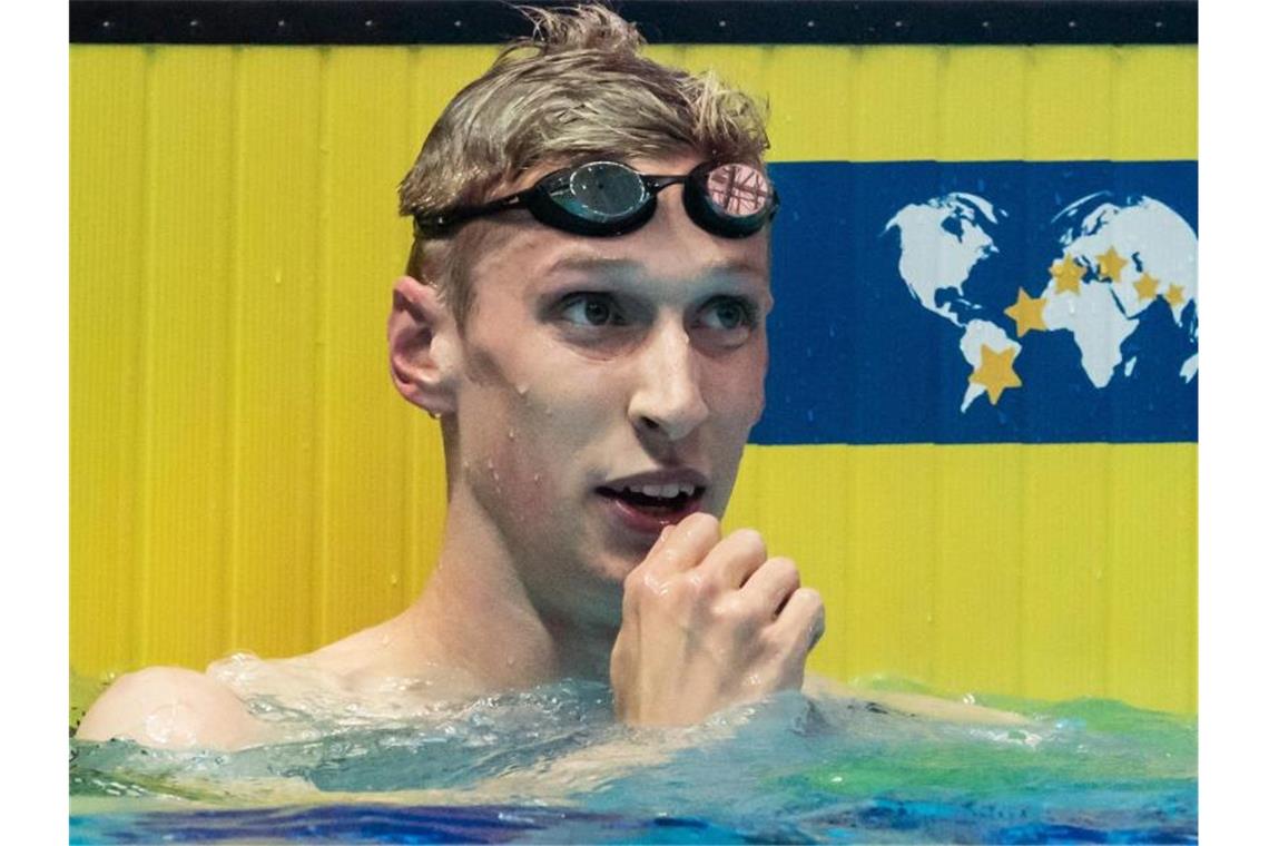 Köhler knackt uralten deutschen Rekord - Wellbrock cool Kann in Gwangju auf eine Medaille hoffen: Florian Wellbrock. Foto: Bernd Thissen