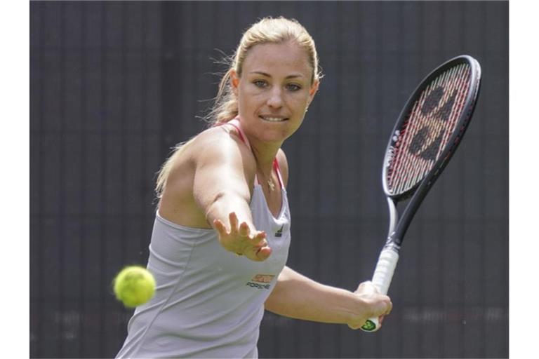 Kann mit Showturnieren nicht viel anfangen: Angelique Kerber. Foto: Frank Rumpenhorst/dpa