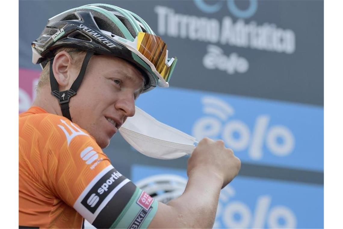 Kann seine Nichtberücksichtigung für die Tour de France nicht nachvollziehen: Pascal Ackermann. Foto: Marco Alpozzi/Lapresse via ZUMA Press/dpa