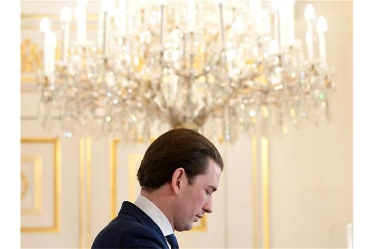 Kann sich eine Verurteilung „beim besten Willen nicht vorstellen“: Bundeskanzler Sebastian Kurz. Foto: Helmut Fohringer/APA/dpa