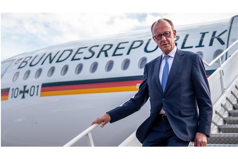 Kanzler Friedrich Merz ist nach Washington zum Treffen mit Donald Trump aufgebrochen.
