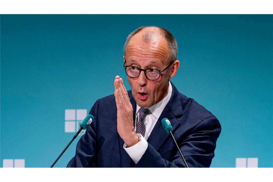 Kanzler Friedrich Merz will bei der Rente nicht nachgeben.