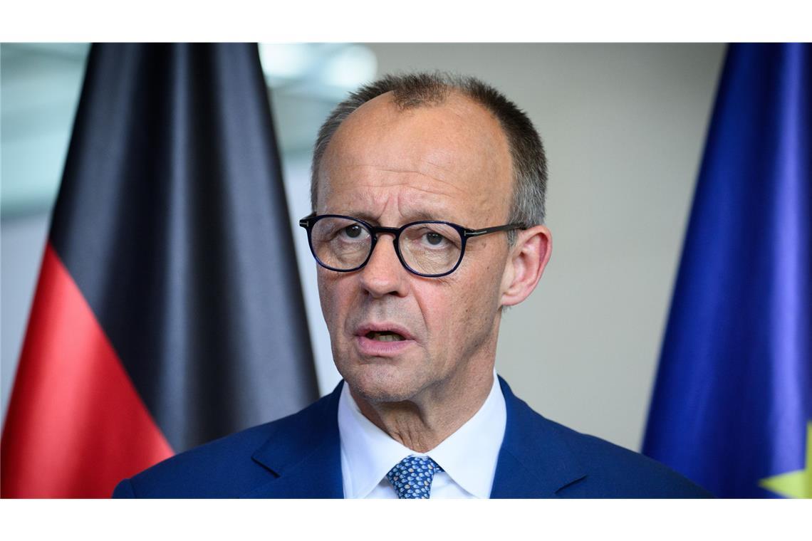 Merz: Iran muss mit USA und Israel verhandeln Kanzler Merz hat das Sicherheitskabinett einberufen (Archivbild).