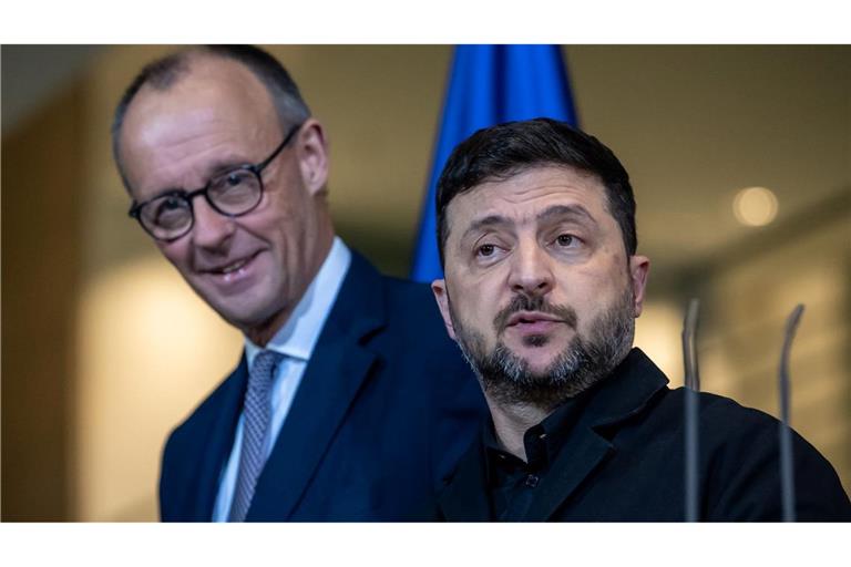 Kanzler Merz ist nach den Ukraine-Gesprächen etwas zuversichtlicher als Präsident Selenskyj.