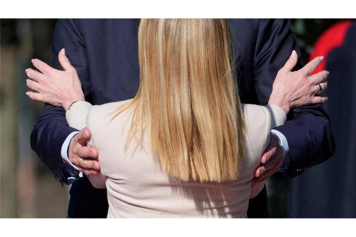 Kanzler Merz und Ministerpräsidentin Giorgia Meloni verstehen sich immer besser.