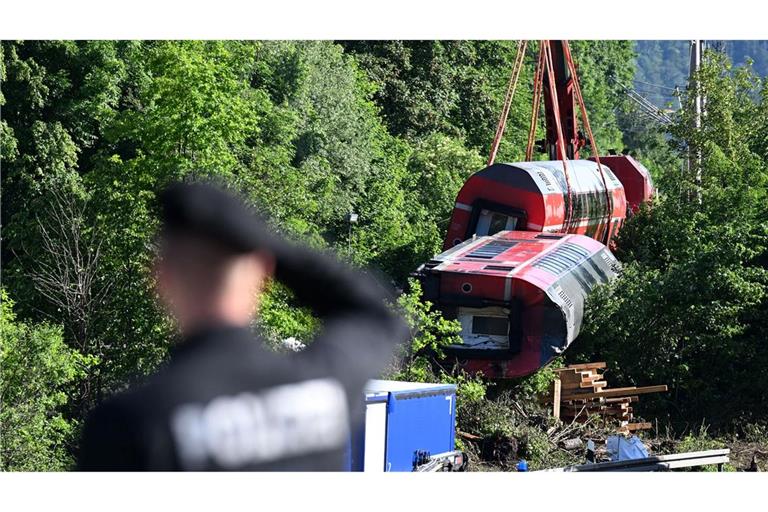 Kaputte Betonschwellen waren die Unfallursache (Archivbild).