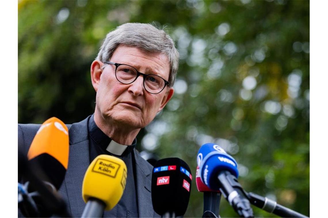 Kardinal Woelki geht in Auszeit - Weihbischof übernimmt Kardinal Rainer Maria Woelki, Erzbischof von Köln. Foto: Rolf Vennenbernd/dpa