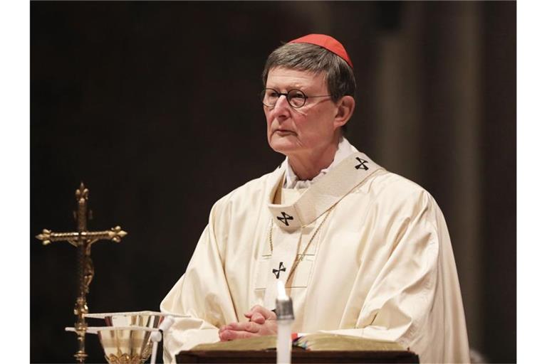 Kardinal Rainer Maria Woelki hält einen Gottesdienst im Kölner Dom ab. Foto: Oliver Berg/dpa