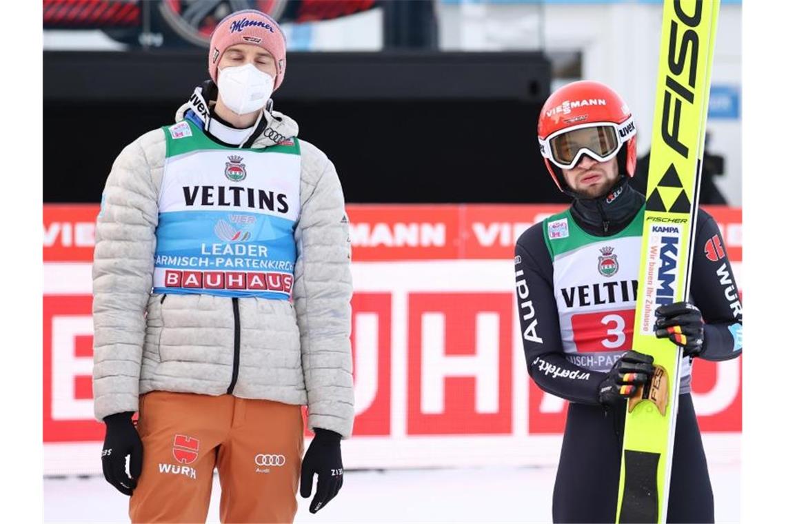 Deutsches Duo lauert: Patzt der „perfekte Skispringer“?