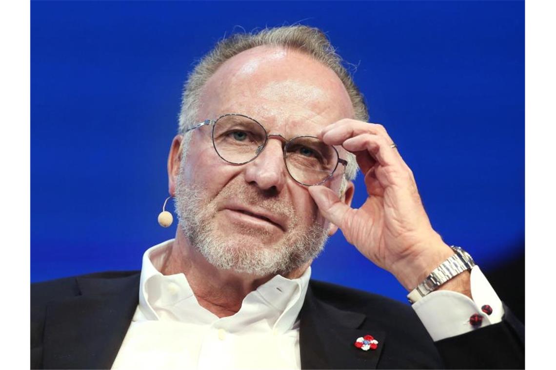 Rummenigge fordert einheitliche Lösung für Fan-Zulassung Karl-Heinz Rummenigge fordert „eine bundesweite einheitliche Lösung“ in der Frage der Fan-Zulassung in der Corona-Krise. Foto: Roland Weihrauch/dpa