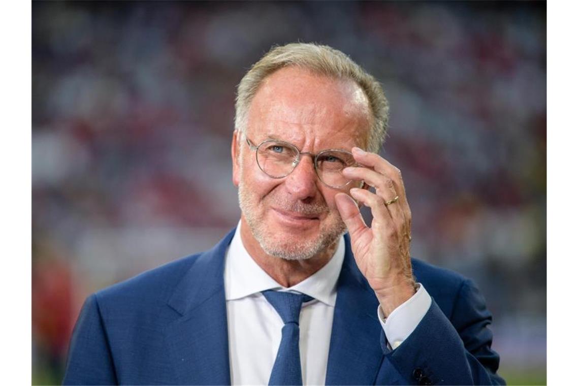 Karl-Heinz Rummenigge hat großen Respekt vor RB Leipzig. Foto: Matthias Balk